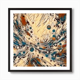 Abstract Painting 10 Art Print