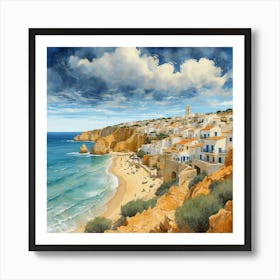 Algarve Coast Art Print