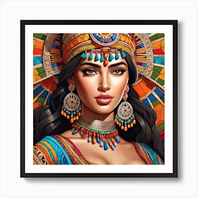 Egyptian Woman 1 Art Print