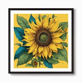 Sunflower Art Print