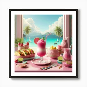 Hawaiian Beach Art Print