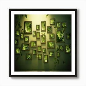 Green Wall Art Print