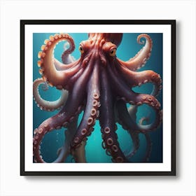 Octopus Art Print