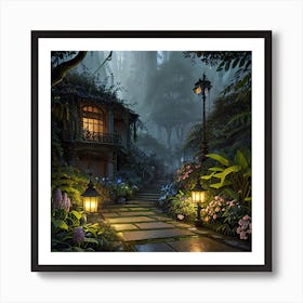 Botanical Gardens 2 Art Print