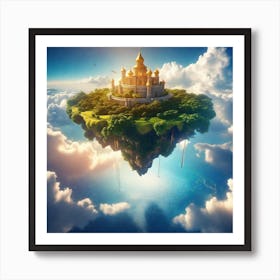 Castle In The Sky 40 Art Print