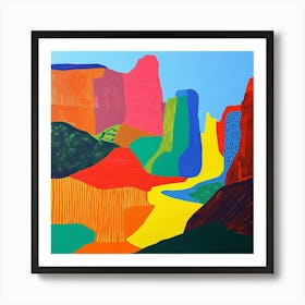 Colourful Gardens Garden Of The Gods Usa 2 Art Print