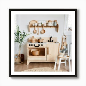 Wooden Play Kitchen (3) 2024 05 17t210738 Art Print