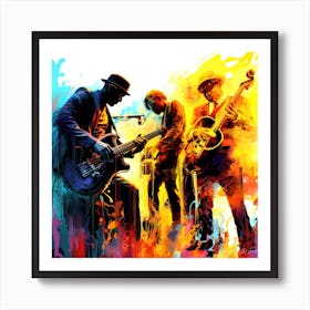 Bold Soul - Jazz Band Art Print