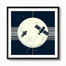 lost in the space Art Print
