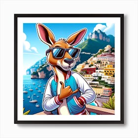 Kangaroo 3 Art Print