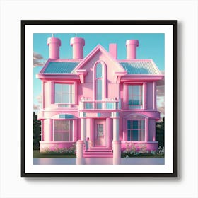 Barbie Dream House (551) Art Print