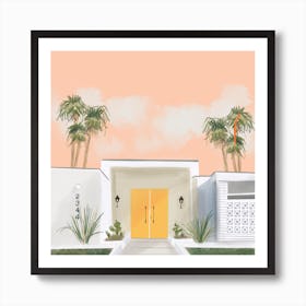 Palm Springs No1 Art Print