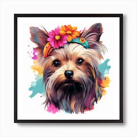 Yorkshire Terrier 4 Art Print