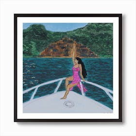 Yacht Retreat 2 Art Print