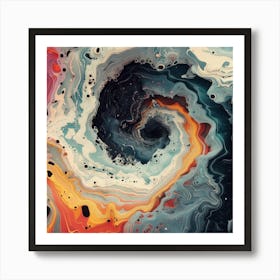 Abstract Painting 18 Art Print