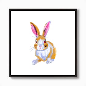 Rex Rabbit 01 Art Print