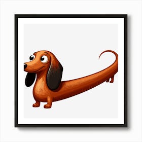 Dachshund 2 Art Print