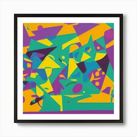 Abstract Painting 25 Art Print