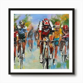 FINISH THE RACE! #00004 Art Print