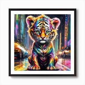 Tiger Cub 2 Art Print