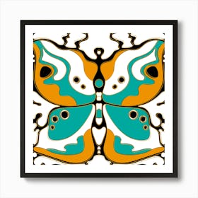 Butterfly 2/4 Art Print