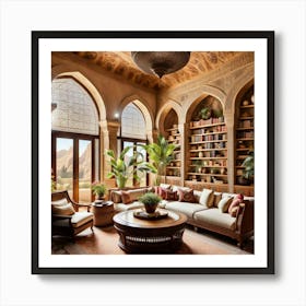 Islamic Living Room 1 Art Print