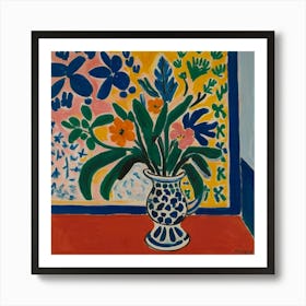 Vase Of Flowers Art Print