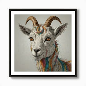 Goat! 8 Art Print