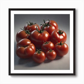 Red Tomatoes 8 Art Print