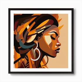 African American Woman Art Print