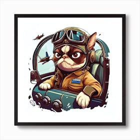 Cat Pilot Affiche