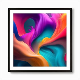 Abstract Painting 2 Art Print