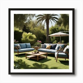 Outdoor Furniture Affiche