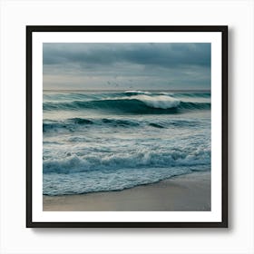 San Diego Beach Art Print