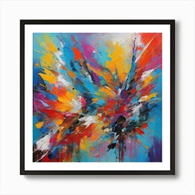 Abstract Painting 10 Art Print