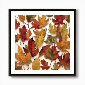 Autumn Leaves 19 Art Print 3 Art Print