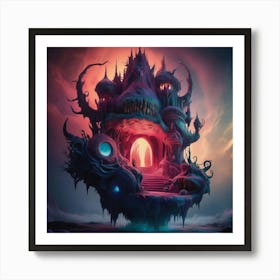 Castle Of Abyss Art Print