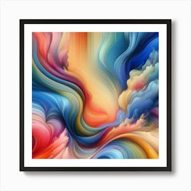 Abstract Painting 124 Art Print
