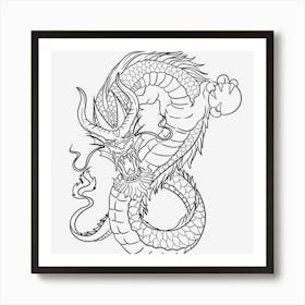 dragon 1 Art Print