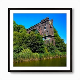 Old Railway Bridge Art Print