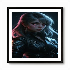 Dark Angel Art Print