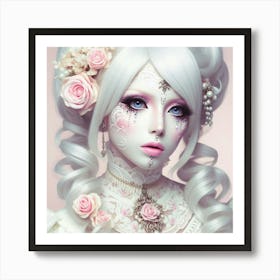 Victorian Beauty Art Print