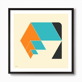 Cubes 5 Art Print