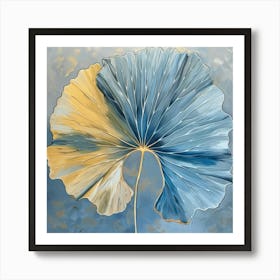 Ginkgo Leaf Art Print