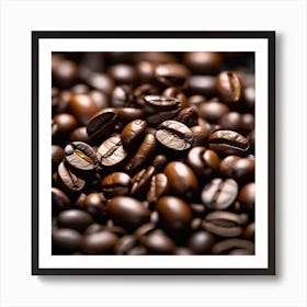 Coffee Beans 120 Art Print