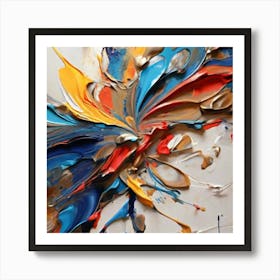 Abstract Painting 10 Art Print