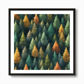 Autumn Forest Art Print