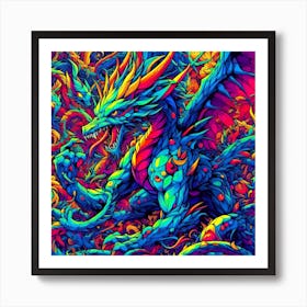 Random Monster Art Print