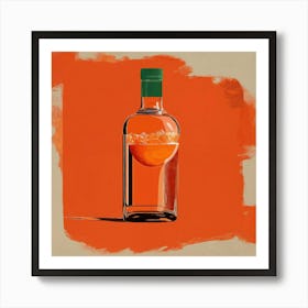 Aperol Minimalist Art (3) Art Print