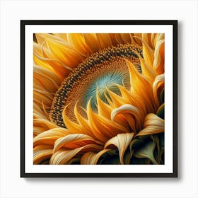 Sunflower 16 Art Print